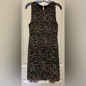 Halogen cheetah print dress